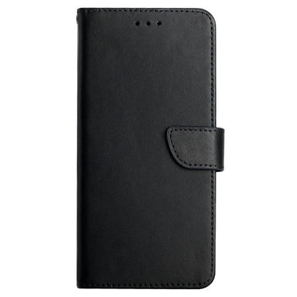 HT02 Genuine Cow Leather Phone Case for Oppo Reno10 Pro+ 5G , Nappa Texture Wallet Stand Cover