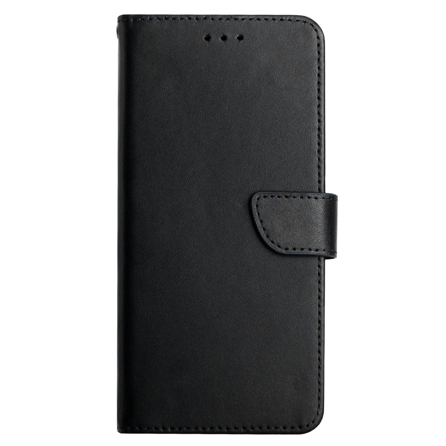 HT02 For Huawei P60 Pro / P60 Multifunction Wallet Genuine Cow Leather Phone Stand Case Nappa Texture Cover