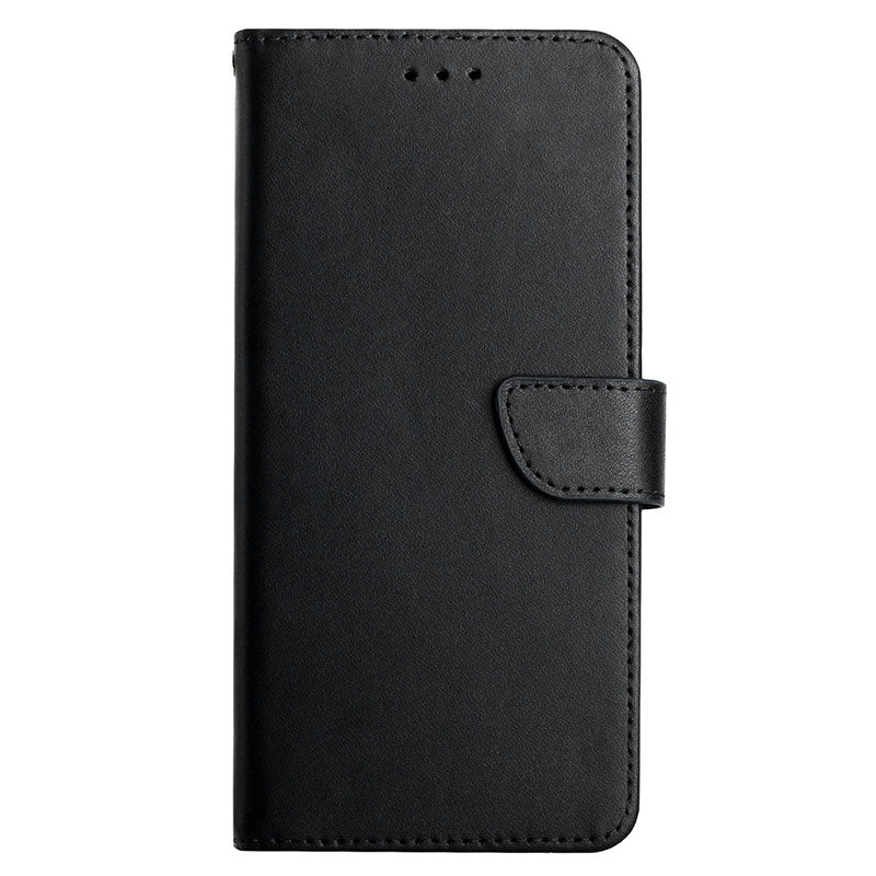 HT02 For Realme 11 Pro+ 5G / 11 Pro 5G Anti-Dust Genuine Cow Leather Phone Case Nappa Texture Stand Wallet Cover