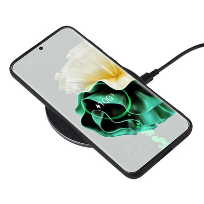 For Huawei P60 Pro Precise Cutouts Camera Protection PU Leather Coated PC+TPU Cover Phone Case