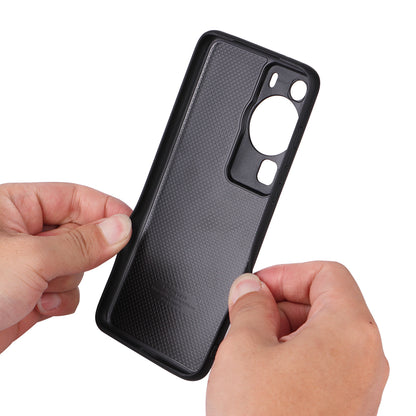 For Huawei P60 Pro Precise Cutouts Camera Protection PU Leather Coated PC+TPU Cover Phone Case