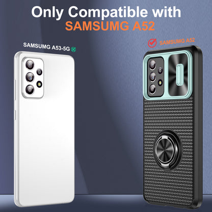 Phone Case for Samsung Galaxy S20 FE 4G / FE 5G / S20 Lite / S20 FE 2022 , Slide Lens Protection PC+TPU Kickstand Cover