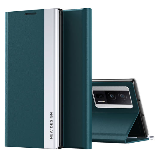 For Xiaomi Redmi K60 5G / K60 Pro 5G / Poco F5 Pro 5G Phone Case PU Leather Electroplating Phone Cover with Stand