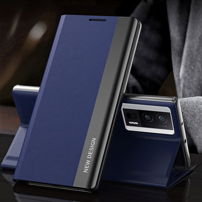 For Xiaomi Redmi K60 5G / K60 Pro 5G / Poco F5 Pro 5G Phone Case PU Leather Electroplating Phone Cover with Stand