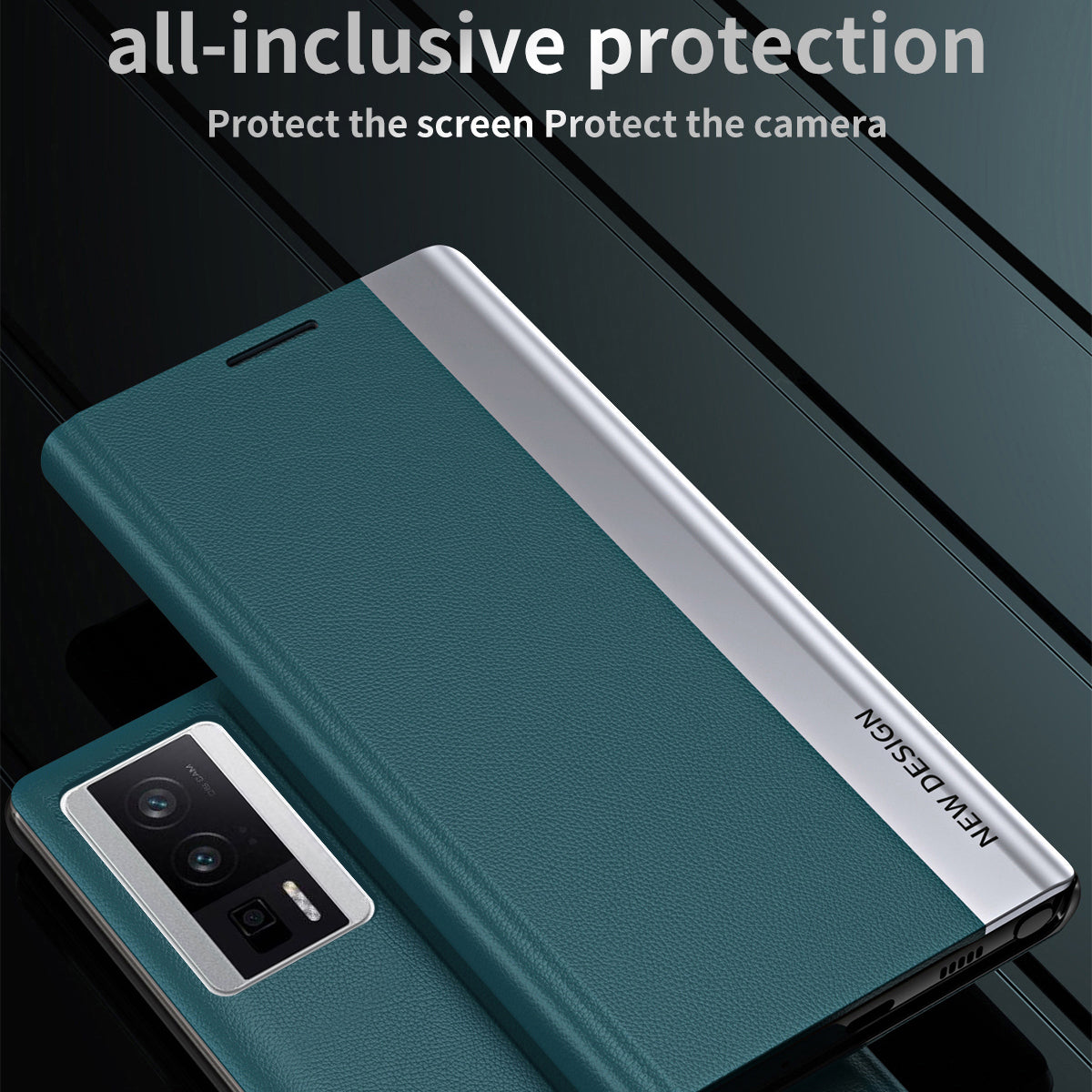 For Xiaomi Redmi K60 5G / K60 Pro 5G / Poco F5 Pro 5G Phone Case PU Leather Electroplating Phone Cover with Stand