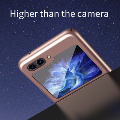 For Samsung Galaxy Z Flip5 5G Skin-touch Hard PC Phone Case Rubberized Finish Protective Cover