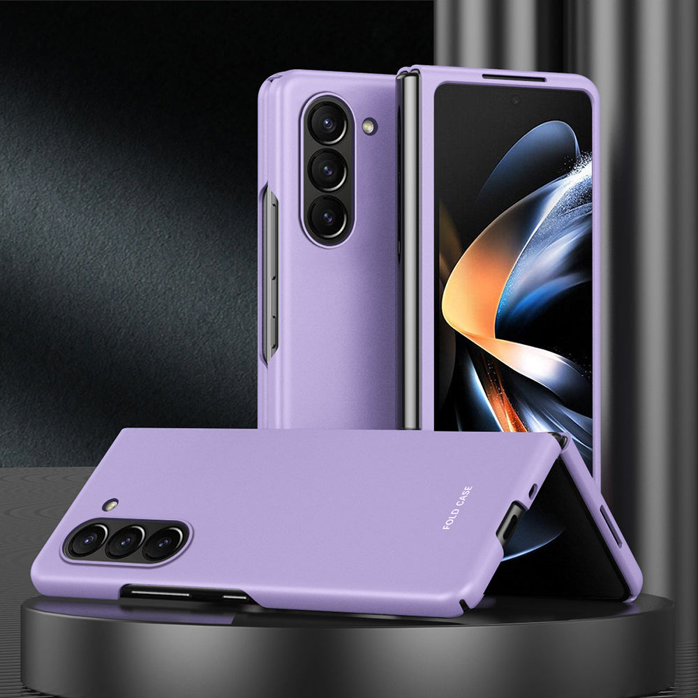 For Samsung Galaxy Z Fold5 5G Rubberized Hard PC Phone Case Skin-touch Shockproof Cover