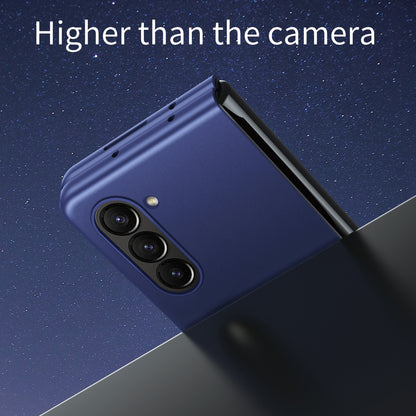 For Samsung Galaxy Z Fold5 5G Rubberized Hard PC Phone Case Skin-touch Shockproof Cover