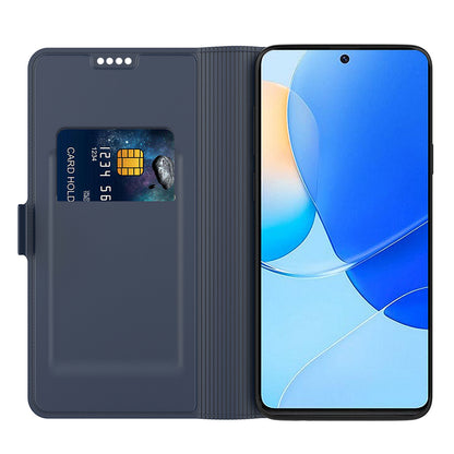 Card Holder PU Leather Case for Huawei Nova 11i , Foldable Stand Phone Cover