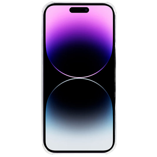 10Pcs For iPhone 14 Pro 0.8mm Ultra-thin Watermark-free TPU Case Anti-drop Corners Clear Phone Cover