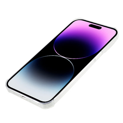 10Pcs 0.8mm Ultra-thin Phone Case for iPhone 14 Pro Max , Watermark-free Reinforced Corners TPU Clear Cover