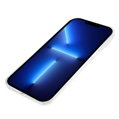 10Pcs For iPhone 13 Pro Max 0.8mm Ultra-thin Clear TPU Case Watermark-free Reinforced Corners Cover