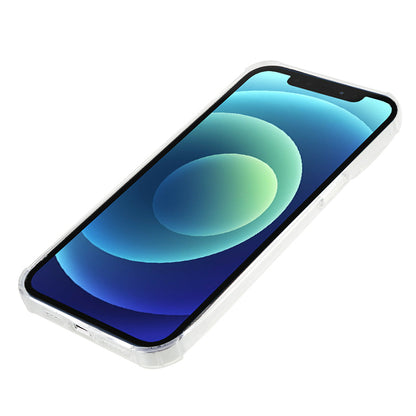 10Pcs For iPhone 12 / 12 Pro Ultra-thin Phone Case 0.8mm Watermark-free Anti-drop Corners Clear TPU Cover