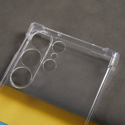 50Pcs For Samsung Galaxy S23 Ultra Corner Protection 1.5mm TPU Case Watermark-free Clear Phone Cover