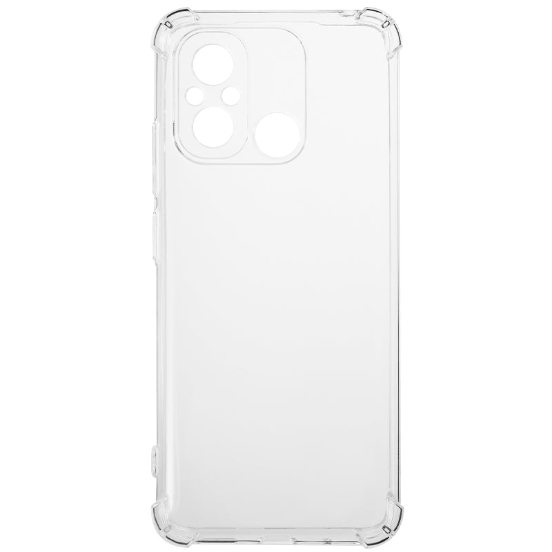 50Pcs 1.5mm TPU Case for Xiaomi Redmi 12C 4G Corner Protection Watermark-free Clear Phone Cover