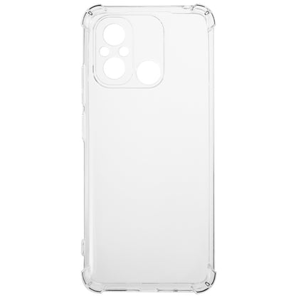 50Pcs 1.5mm TPU Case for Xiaomi Redmi 12C 4G Corner Protection Watermark-free Clear Phone Cover