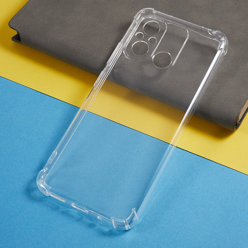 50Pcs 1.5mm TPU Case for Xiaomi Redmi 12C 4G Corner Protection Watermark-free Clear Phone Cover