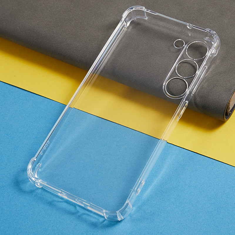 50Pcs 1.5mm TPU Case for Samsung Galaxy S23+ Clear Shell Corner Protection Watermark-free Phone Cover