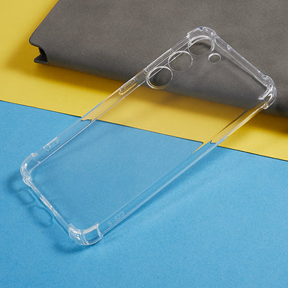 50Pcs 1.5mm TPU Case for Samsung Galaxy S23+ Clear Shell Corner Protection Watermark-free Phone Cover