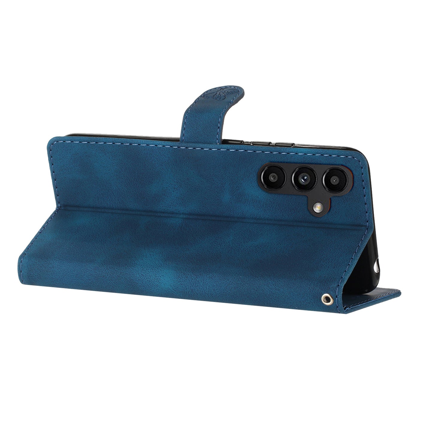 For Samsung Galaxy A54 5G Flower Imprinted Flip Stand Phone Case PU Leather Wallet Cover