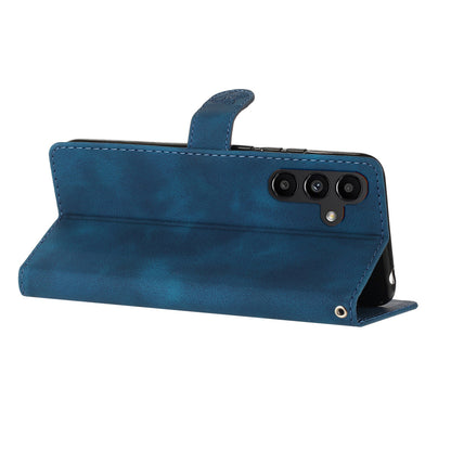 For Samsung Galaxy A54 5G Flower Imprinted Flip Stand Phone Case PU Leather Wallet Cover