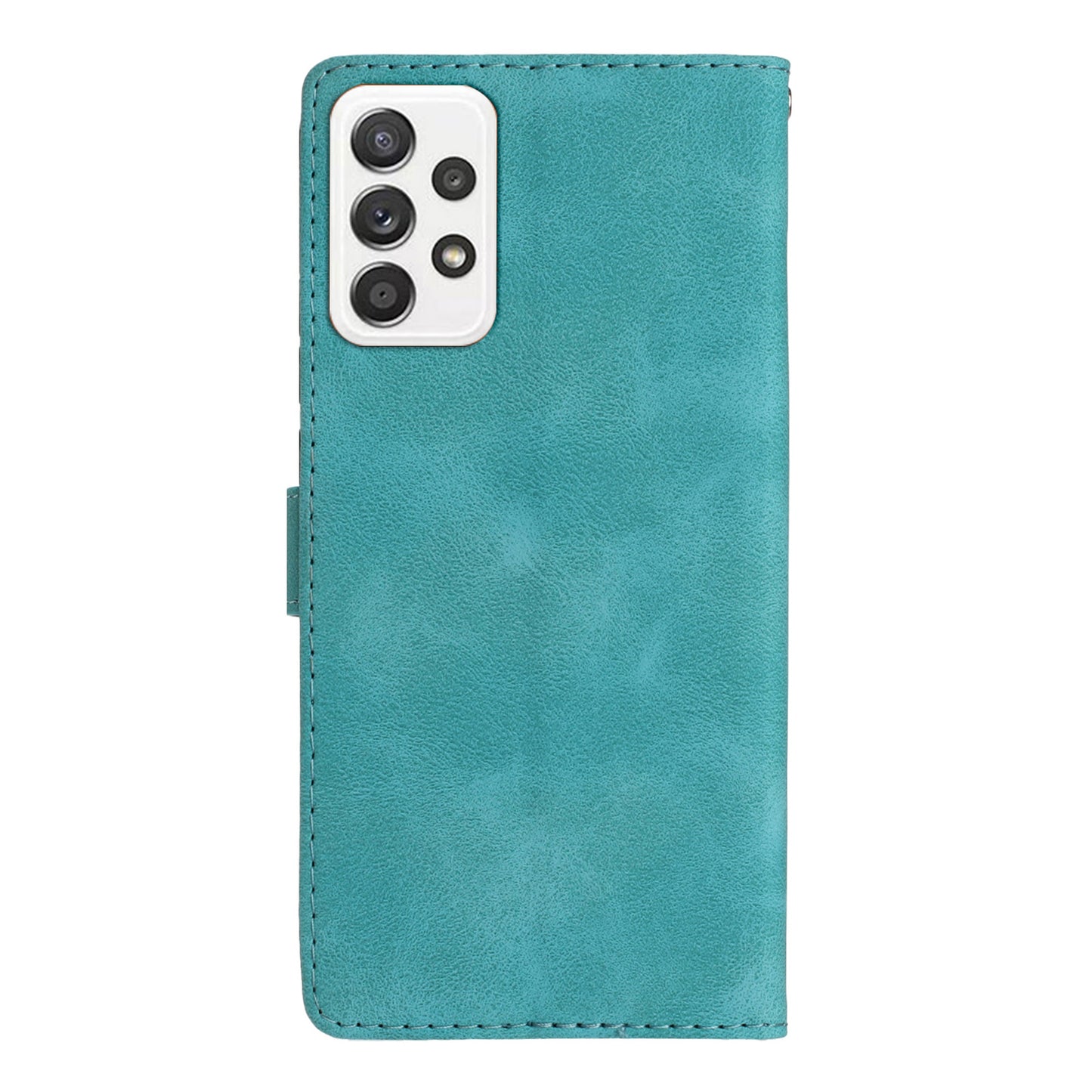 For Samsung Galaxy A23 5G (Global Version) / A23 4G Flower Imprint Phone Cover Leather Wallet Stand Case