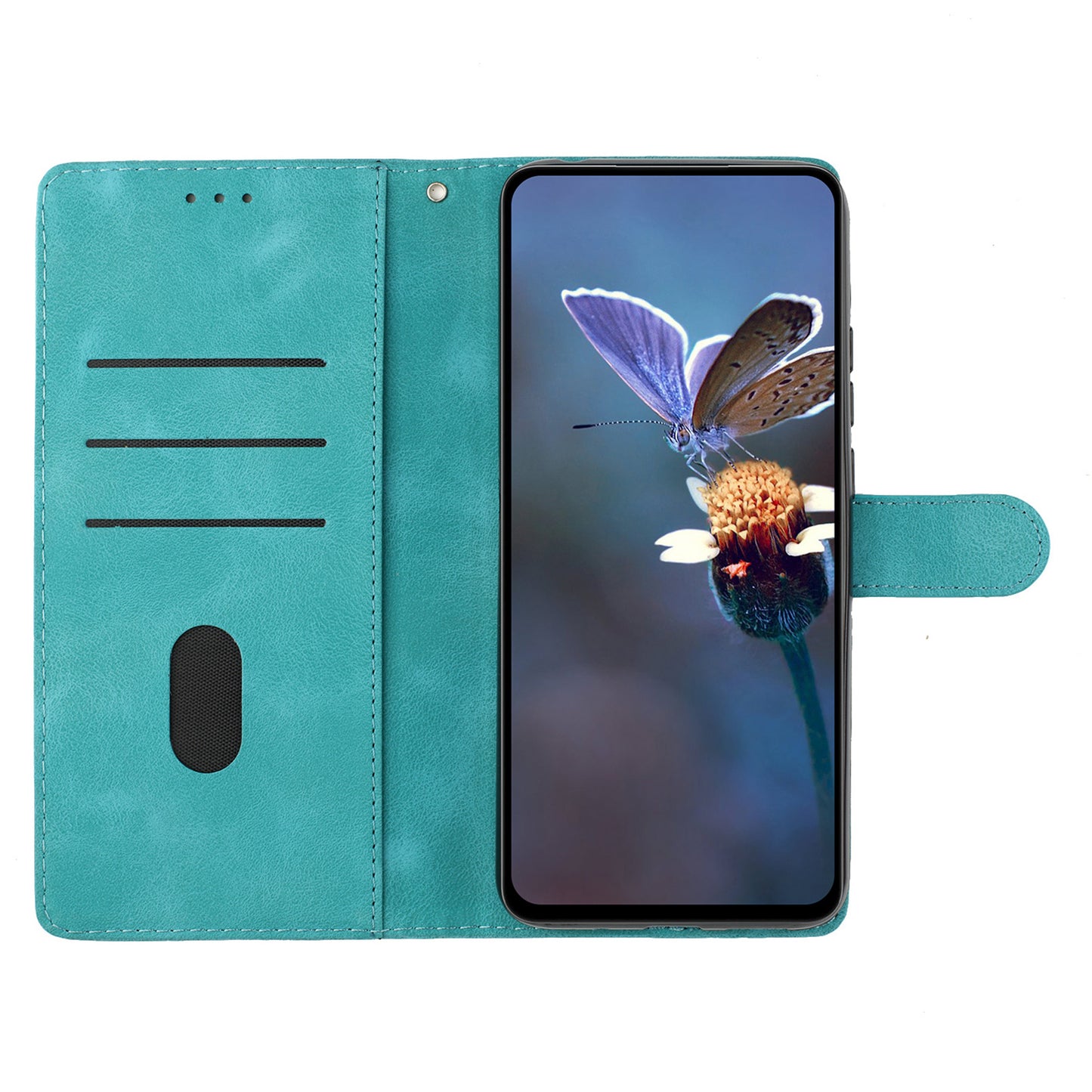 For Samsung Galaxy A23 5G (Global Version) / A23 4G Flower Imprint Phone Cover Leather Wallet Stand Case