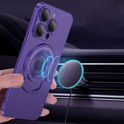 Slim Case for iPhone 13 Pro 6.1 inch TPU Phone Cover Anti-Shock Retractable Kickstand Phone Case