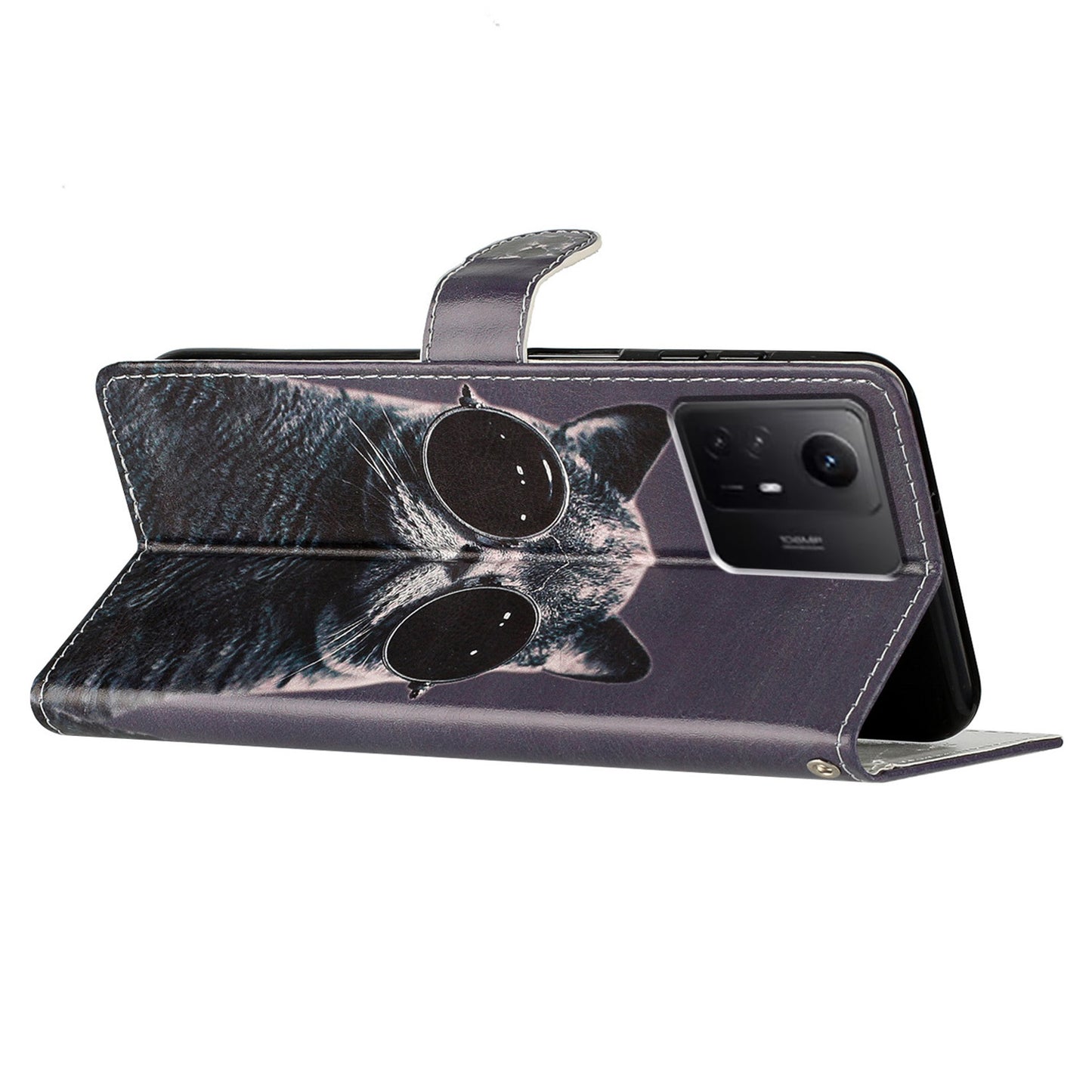 For Xiaomi Redmi Note 12S 4G PU Leather Wallet Cover Pattern Printing Flip Stand Phone Case