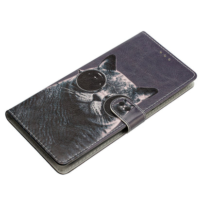 For Xiaomi Redmi Note 12S 4G PU Leather Wallet Cover Pattern Printing Flip Stand Phone Case