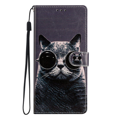 For Xiaomi Redmi Note 12S 4G PU Leather Wallet Cover Pattern Printing Flip Stand Phone Case