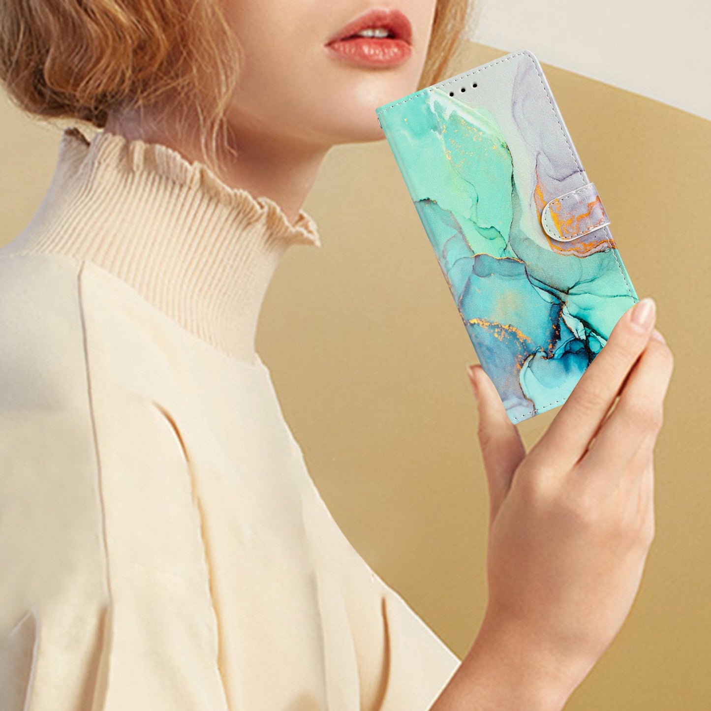 For Xiaomi Redmi Note 12S 4G PU Leather Wallet Cover Pattern Printing Flip Stand Phone Case