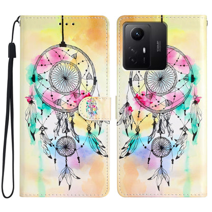 For Xiaomi Redmi Note 12S 4G PU Leather Wallet Cover Pattern Printing Flip Stand Phone Case