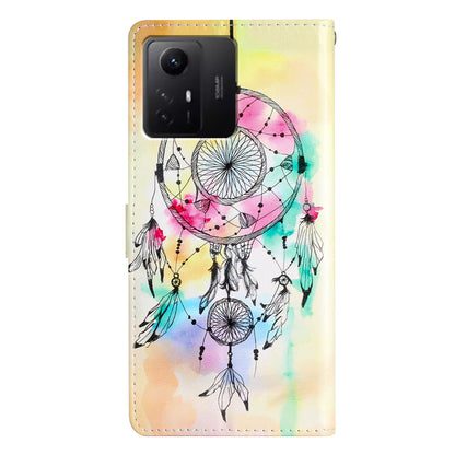 For Xiaomi Redmi Note 12S 4G PU Leather Wallet Cover Pattern Printing Flip Stand Phone Case