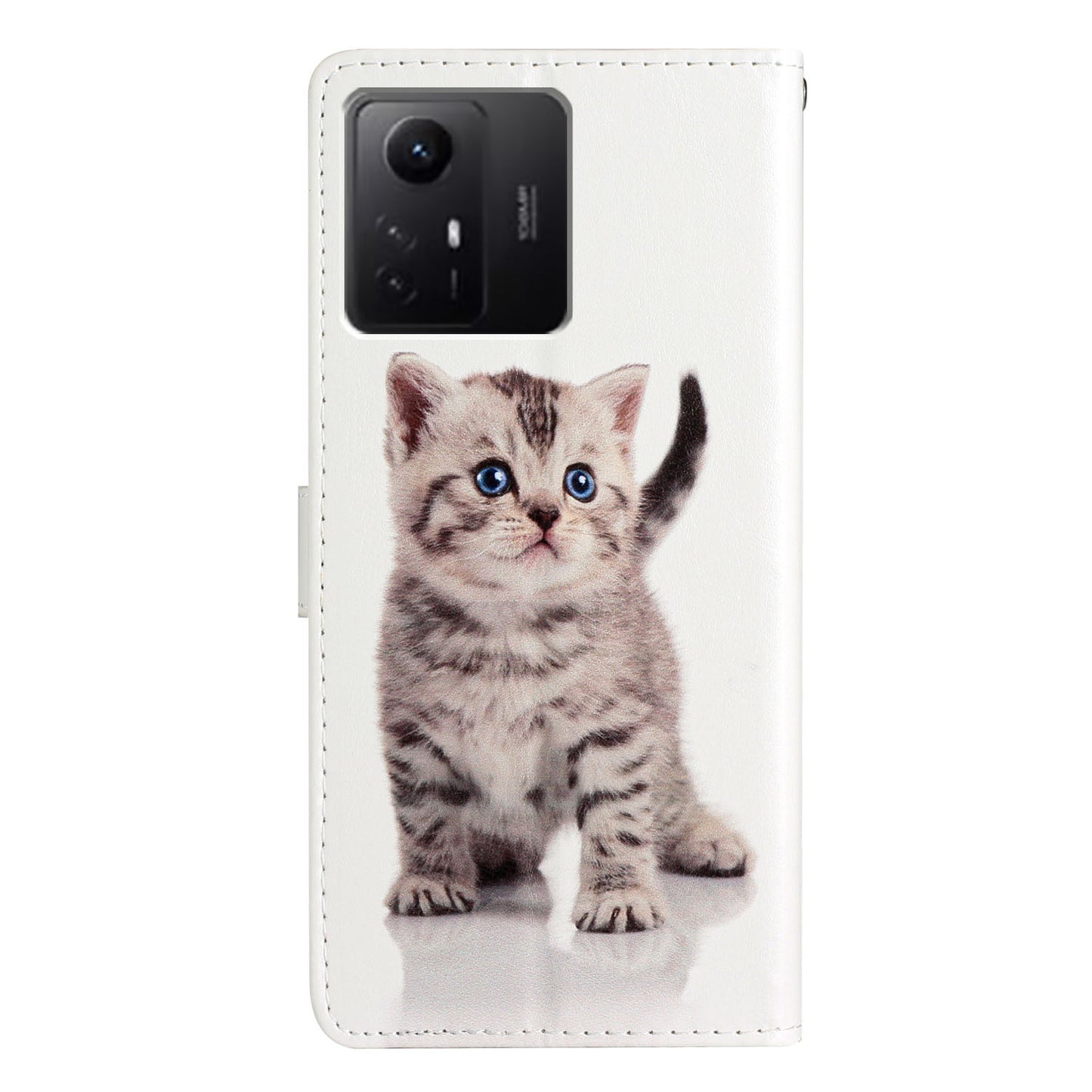 For Xiaomi Redmi Note 12S 4G PU Leather Wallet Cover Pattern Printing Flip Stand Phone Case