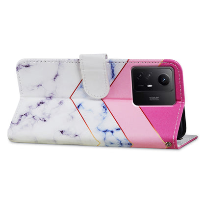 For Xiaomi Redmi Note 12S 4G PU Leather Wallet Cover Pattern Printing Flip Stand Phone Case