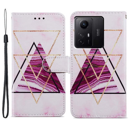 For Xiaomi Redmi Note 12S 4G PU Leather Wallet Cover Pattern Printing Flip Stand Phone Case