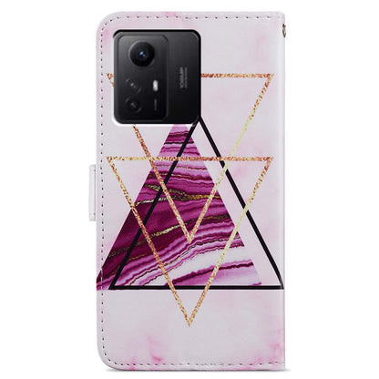 For Xiaomi Redmi Note 12S 4G PU Leather Wallet Cover Pattern Printing Flip Stand Phone Case