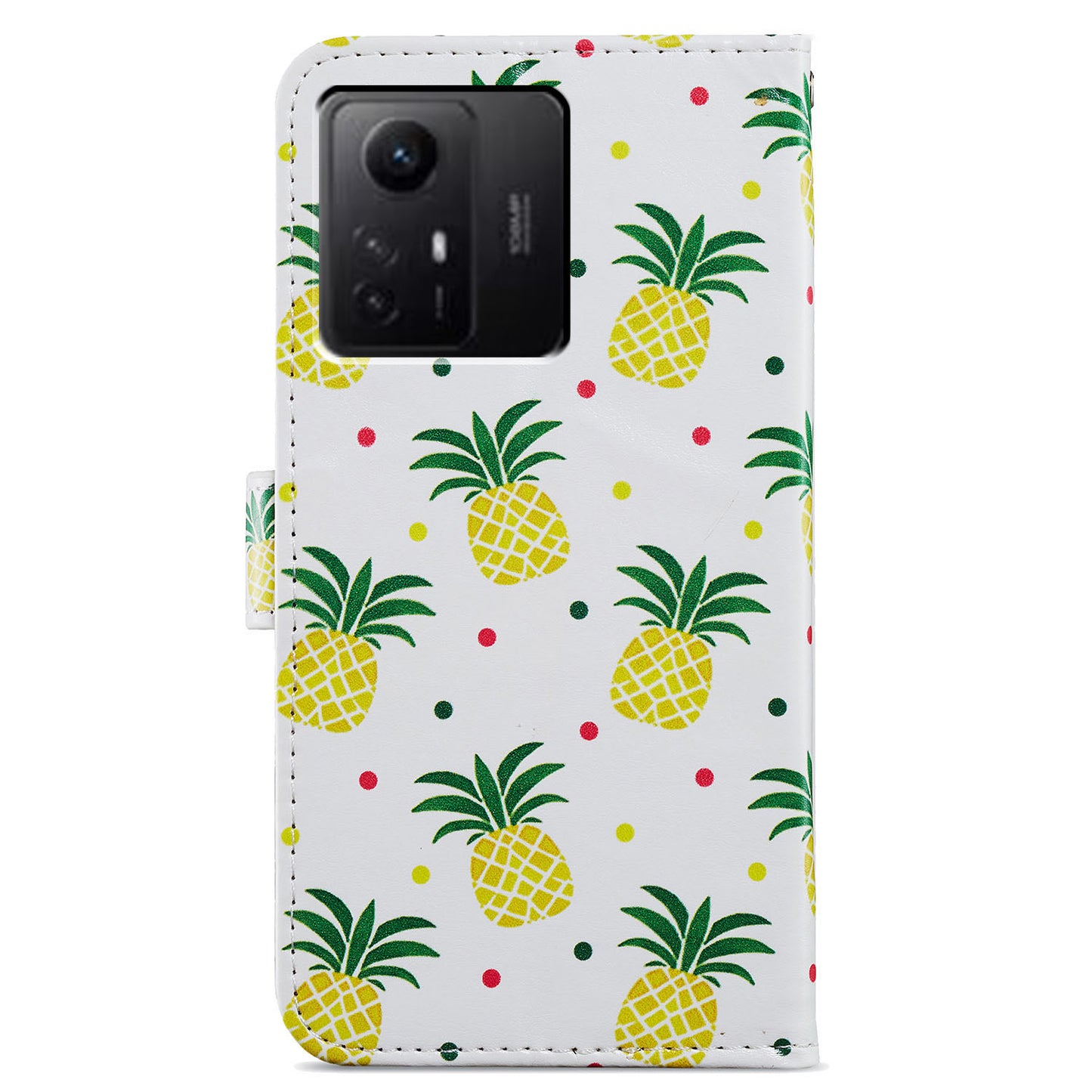 For Xiaomi Redmi Note 12S 4G PU Leather Wallet Cover Pattern Printing Flip Stand Phone Case