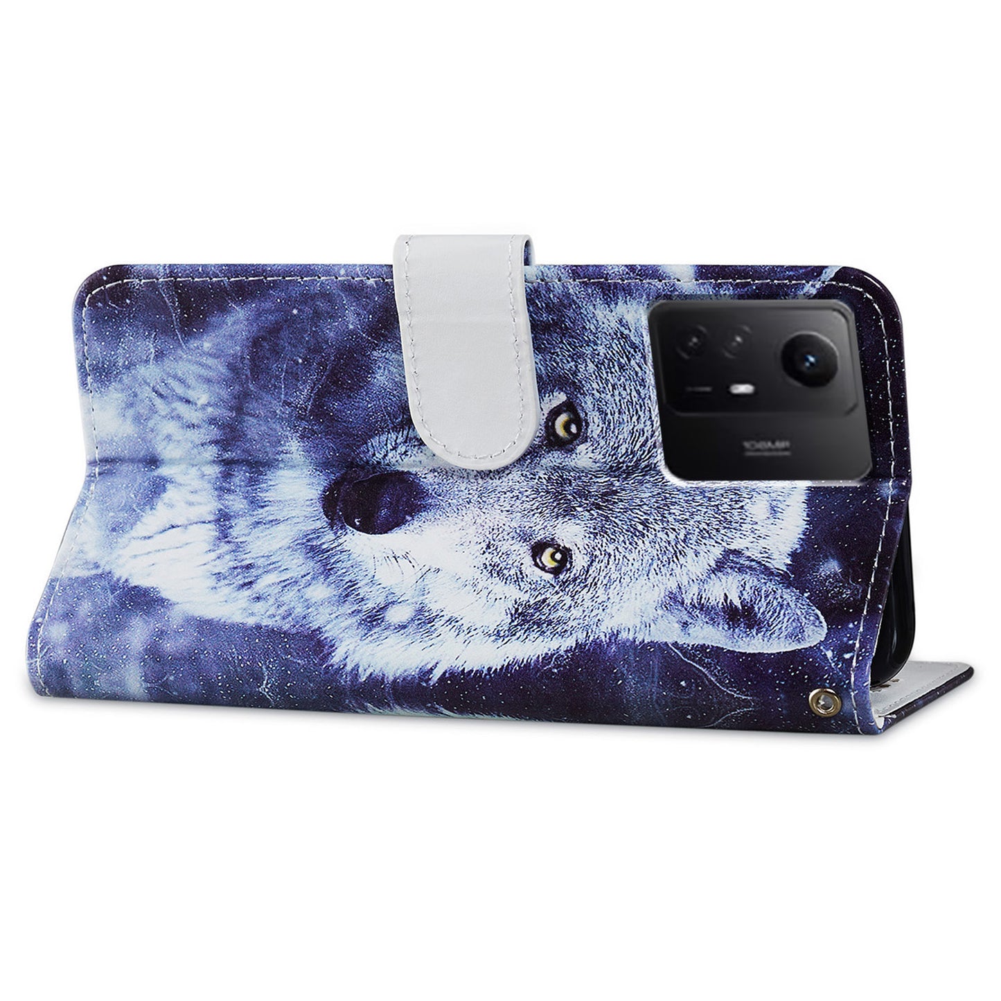 For Xiaomi Redmi Note 12S 4G PU Leather Wallet Cover Pattern Printing Flip Stand Phone Case