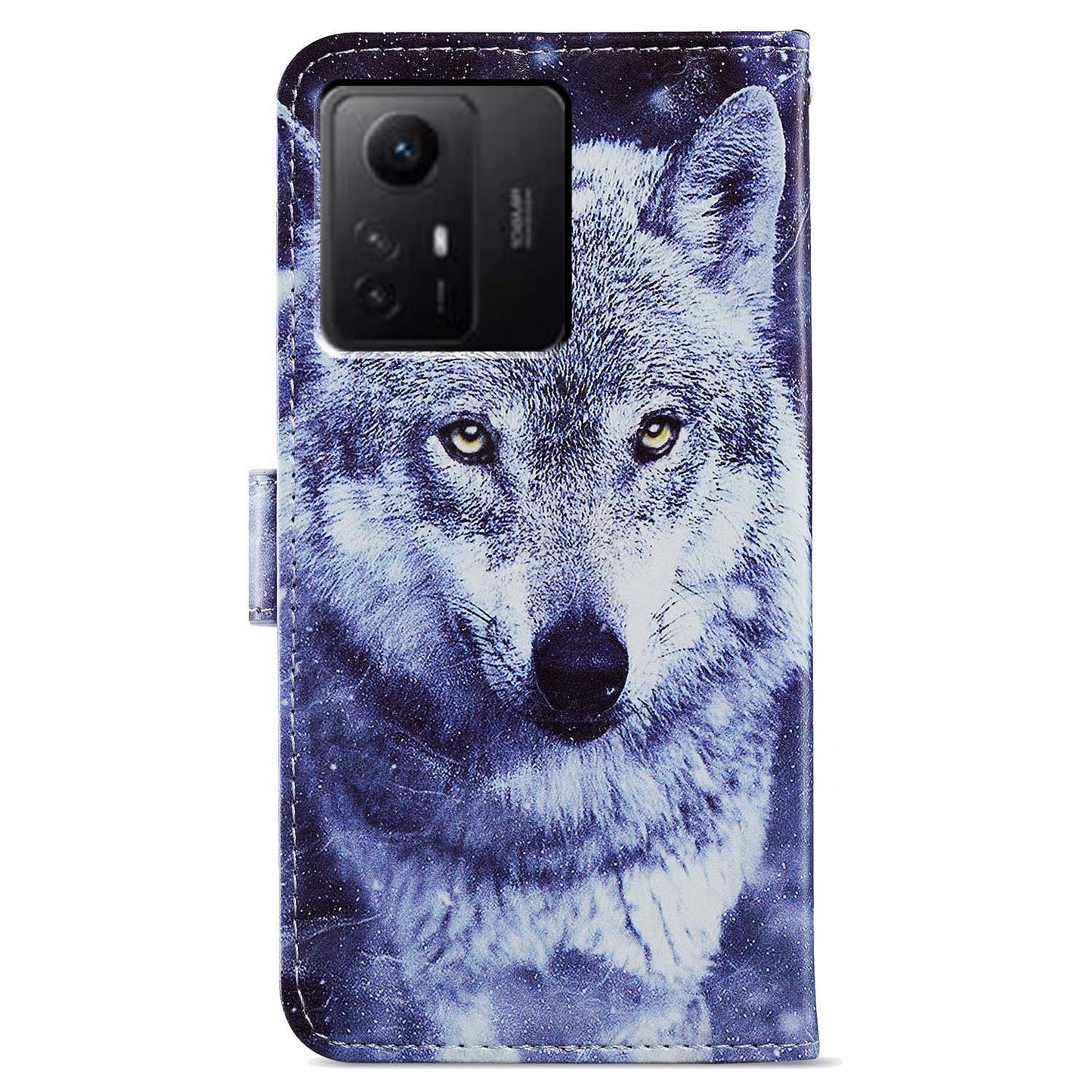 For Xiaomi Redmi Note 12S 4G PU Leather Wallet Cover Pattern Printing Flip Stand Phone Case