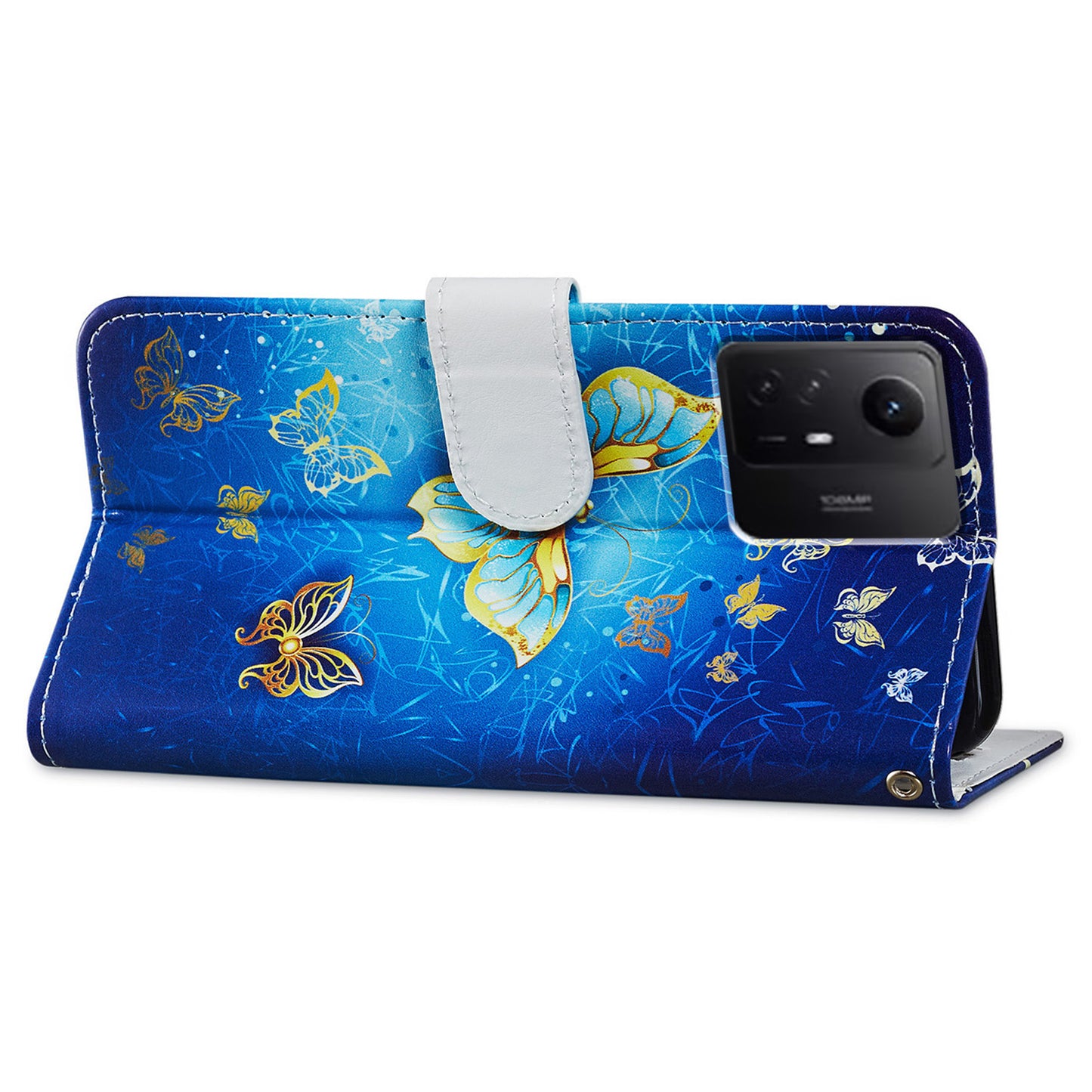 For Xiaomi Redmi Note 12S 4G PU Leather Wallet Cover Pattern Printing Flip Stand Phone Case