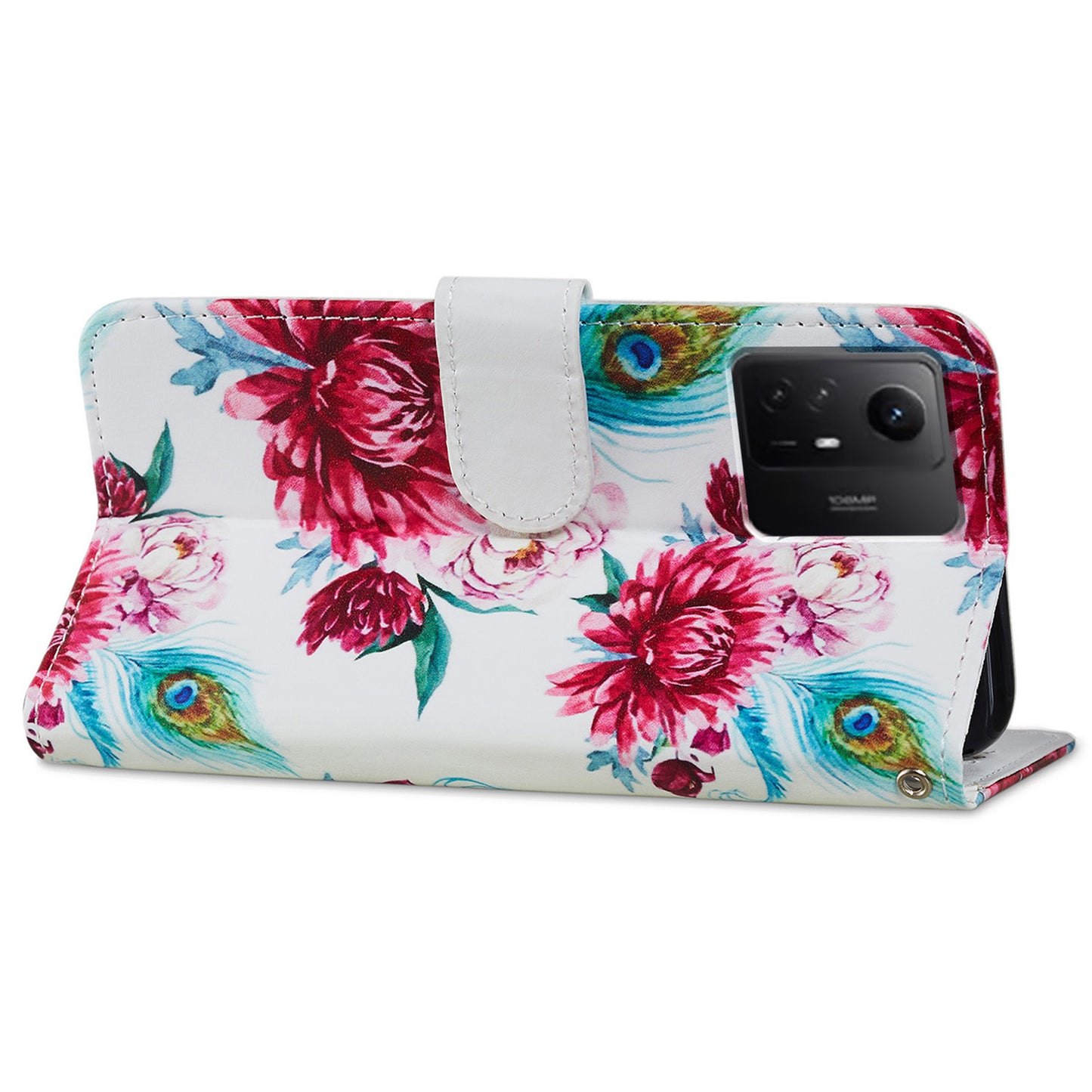 For Xiaomi Redmi Note 12S 4G PU Leather Wallet Cover Pattern Printing Flip Stand Phone Case