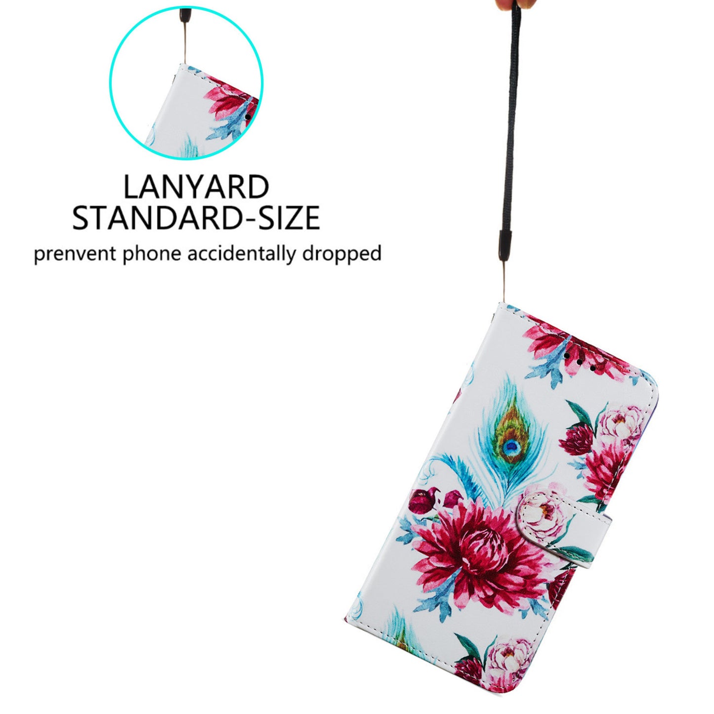 For Xiaomi Redmi Note 12S 4G PU Leather Wallet Cover Pattern Printing Flip Stand Phone Case