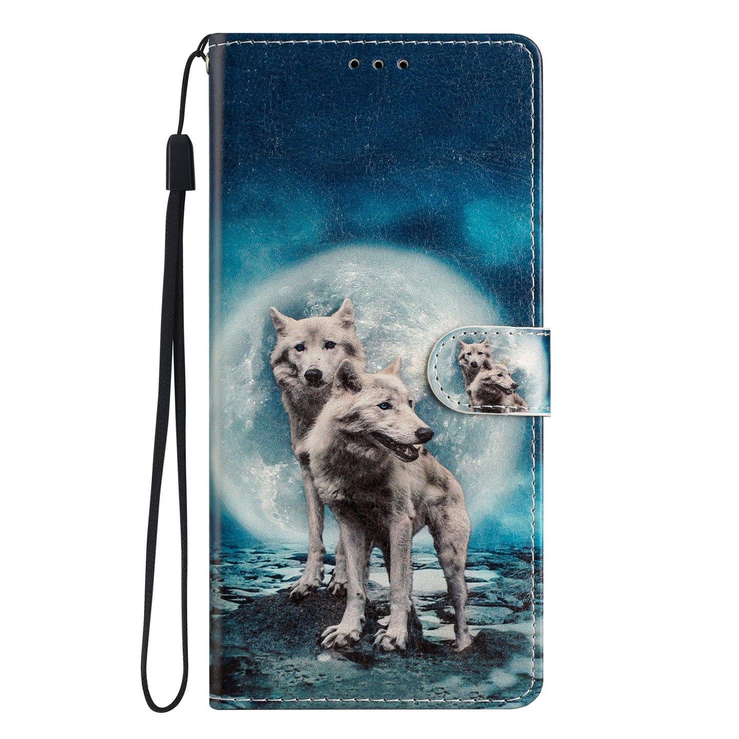 For Xiaomi Redmi 12C 4G Wallet Phone Case PU Leather Pattern Printing Stand Cover