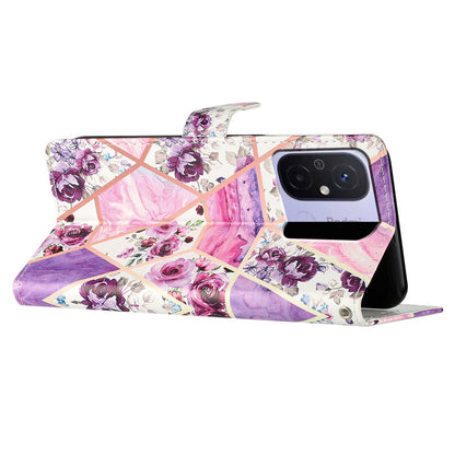 For Xiaomi Redmi 12C 4G Wallet Phone Case PU Leather Pattern Printing Stand Cover