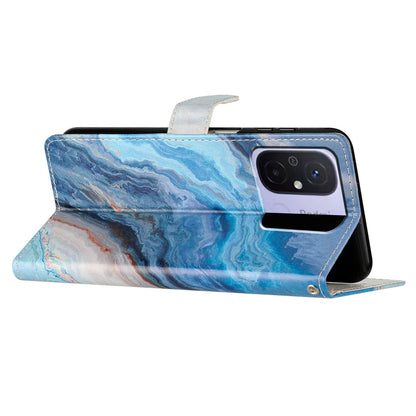 For Xiaomi Redmi 12C 4G Wallet Phone Case PU Leather Pattern Printing Stand Cover