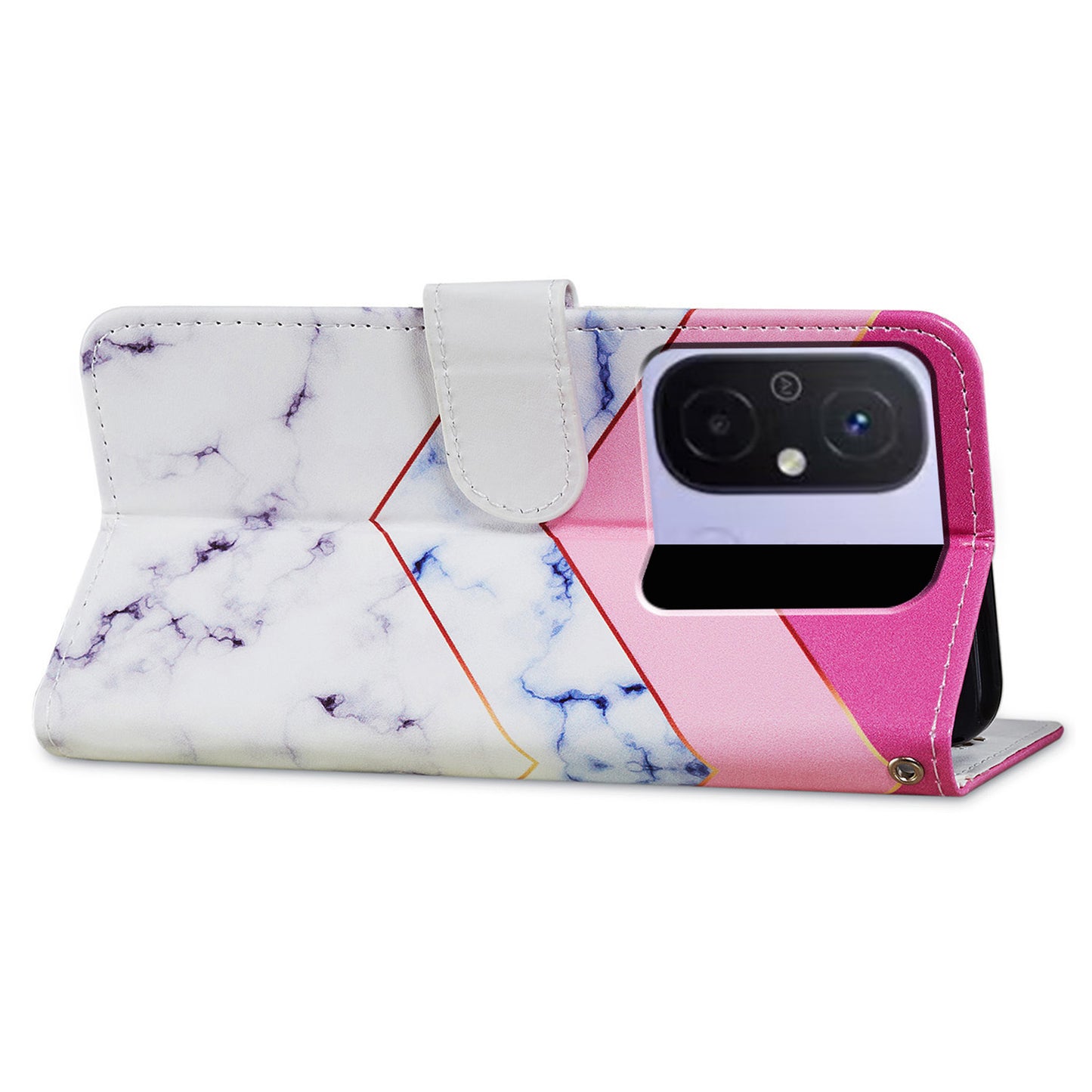 For Xiaomi Redmi 12C 4G Wallet Phone Case PU Leather Pattern Printing Stand Cover