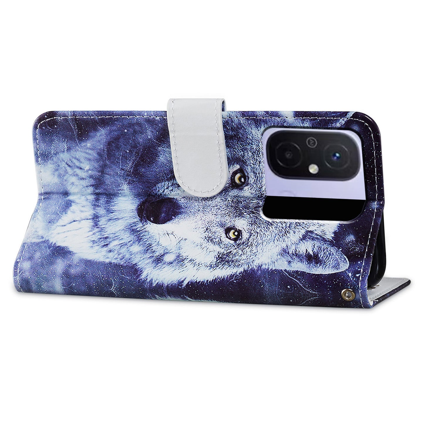 For Xiaomi Redmi 12C 4G Wallet Phone Case PU Leather Pattern Printing Stand Cover