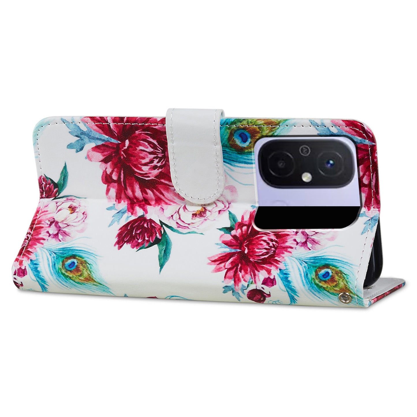 For Xiaomi Redmi 12C 4G Wallet Phone Case PU Leather Pattern Printing Stand Cover